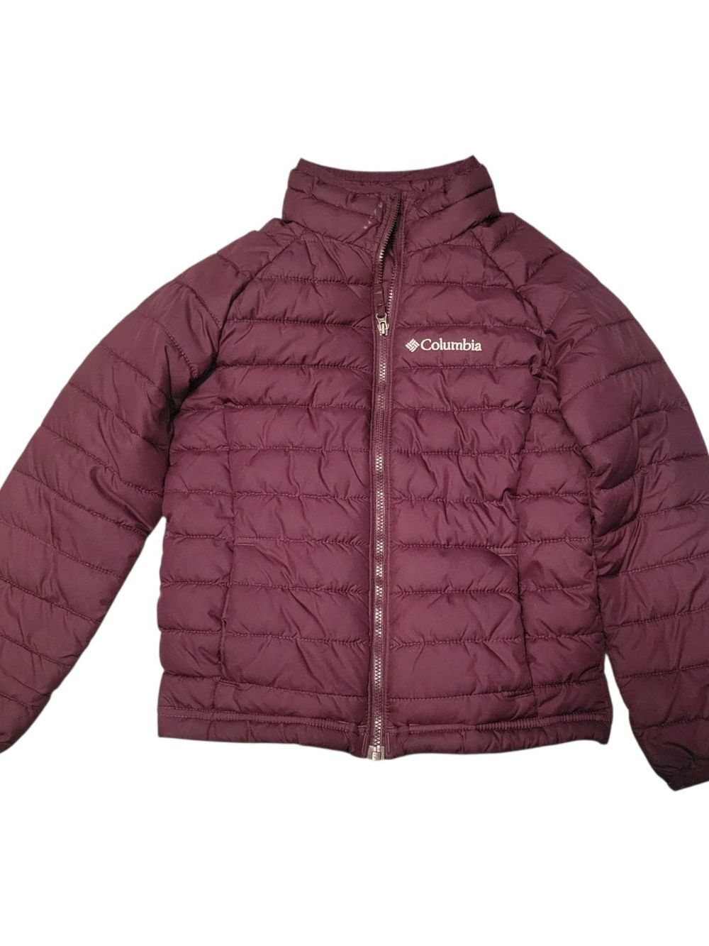 Columbia Kids Puffer Jacket in Deep Purple Size 6/6X
